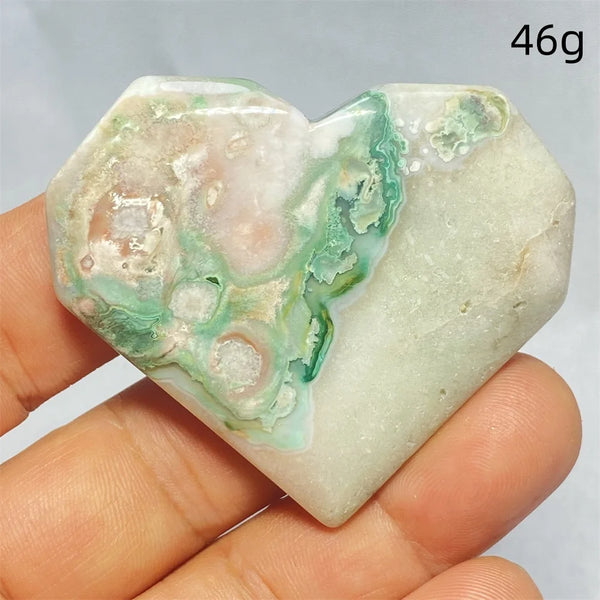 Green Cherry Blossom Agate-ToShay.org