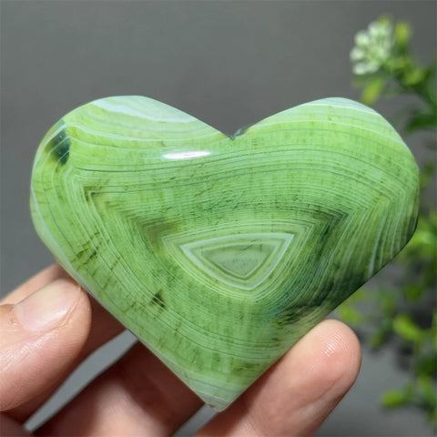 Green Agate Heart-ToShay.org