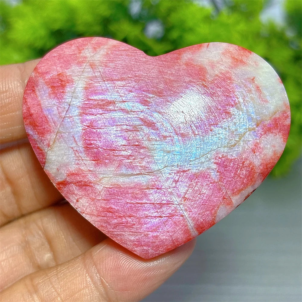 Red Moonstone Heart-ToShay.org