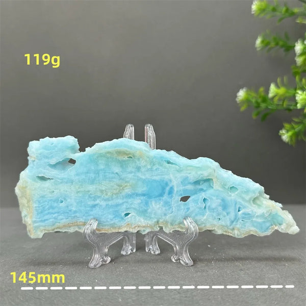 Blue Hemimorphite Mineral Quartz-ToShay.org