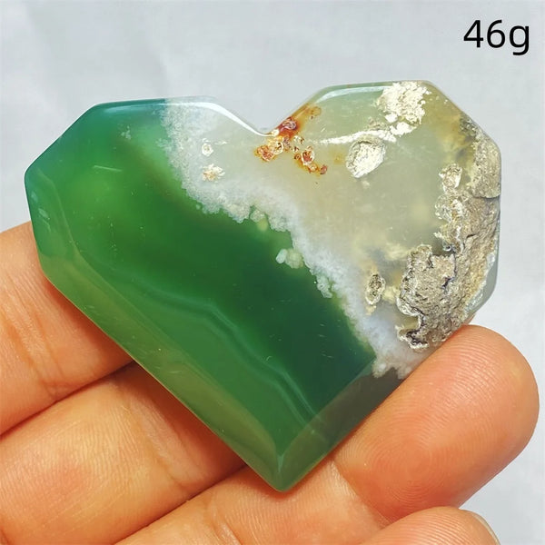 Green Cherry Blossom Agate-ToShay.org