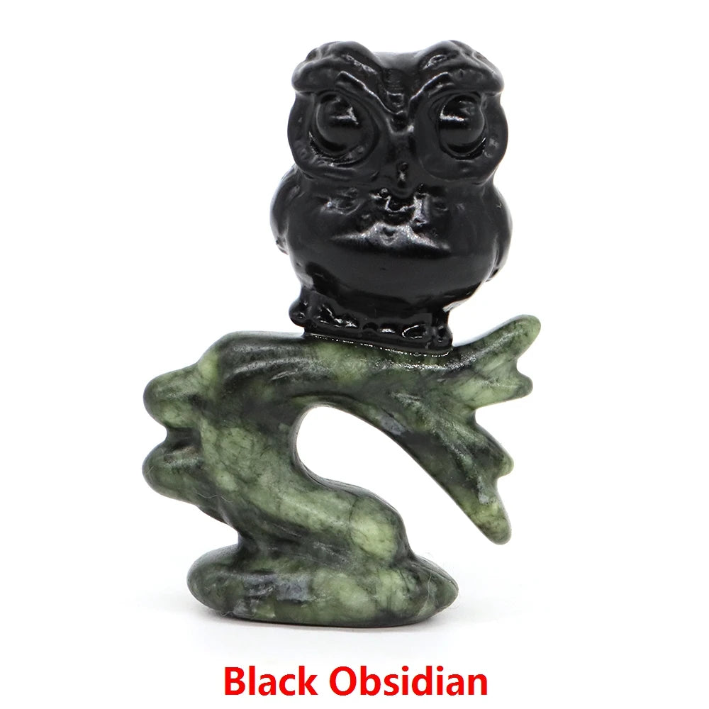 Mixed Crystal Owl Branch-ToShay.org