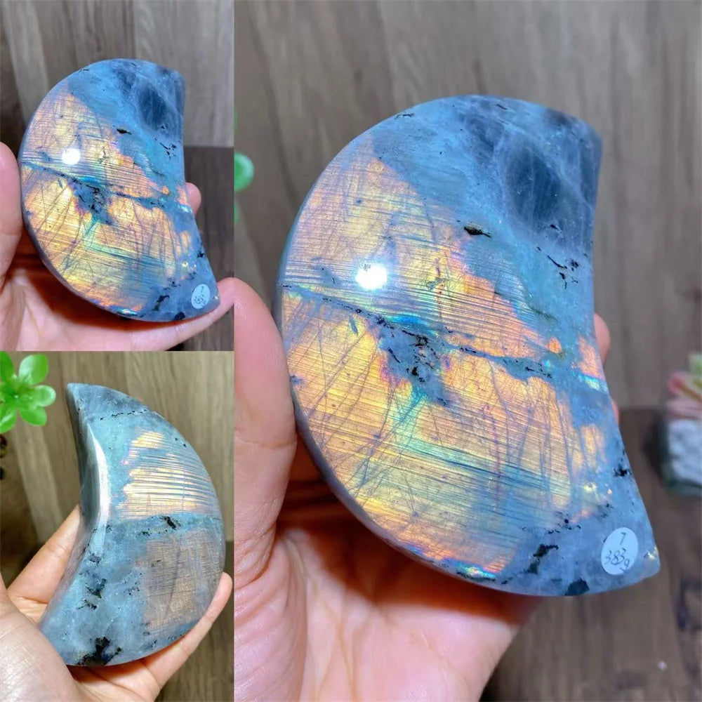 Purple Labradorite Moon-ToShay.org