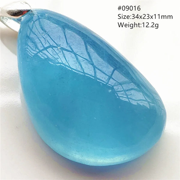 Blue Aquamarine Pendant-ToShay.org