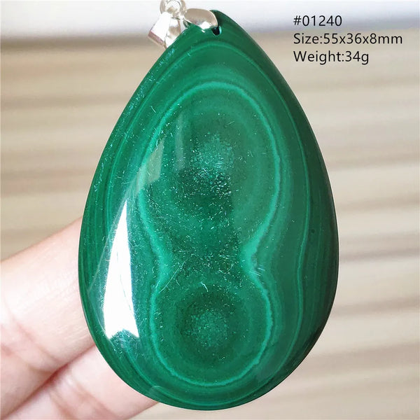Green Malachite Pendant-ToShay.org