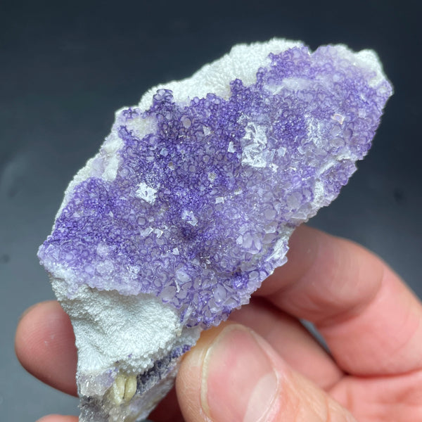 Purple Fluorite Crystal-ToShay.org