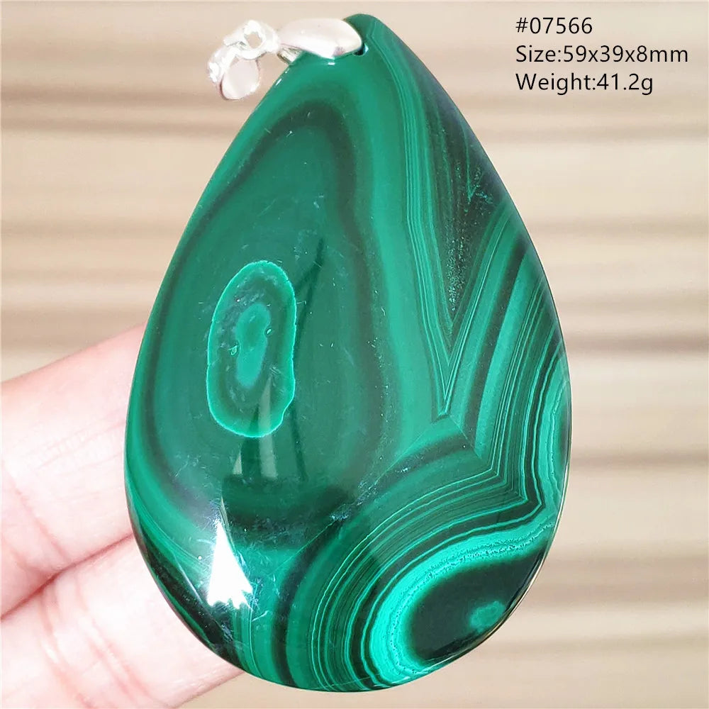Green Malachite Pendant-ToShay.org