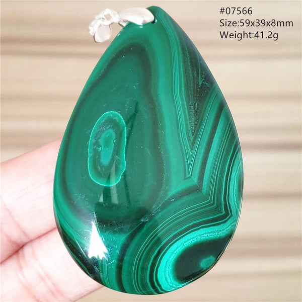 Green Malachite Pendant-ToShay.org