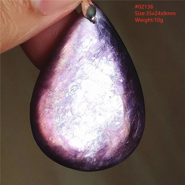 Purple Lepidolite Pendant-ToShay.org