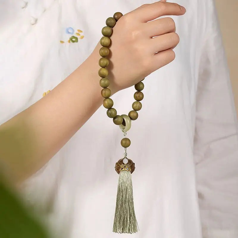 Green Sandalwood Beads-ToShay.org