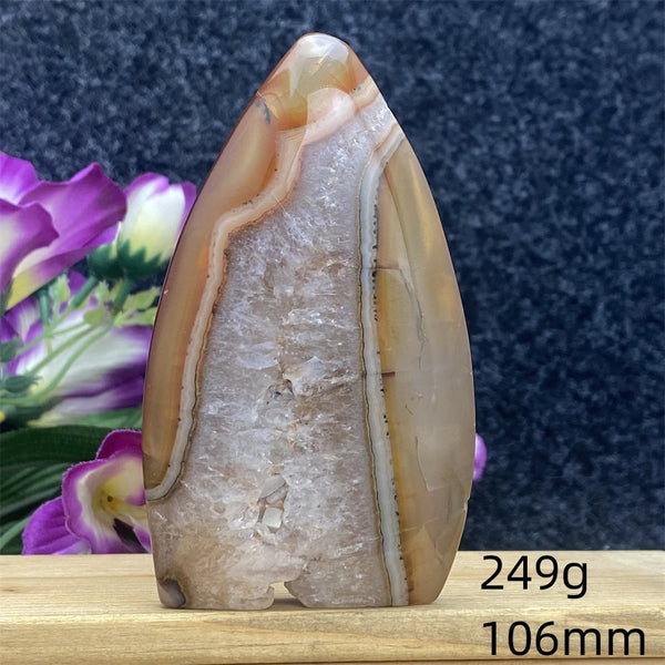 Red Lace Agate Flame-ToShay.org