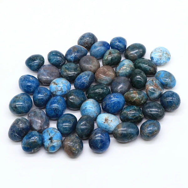Blue Moroxite Tumbled Stones-ToShay.org