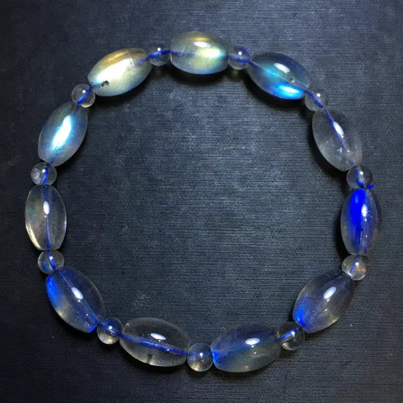 Blue Light Labradorite Bracelet-ToShay.org