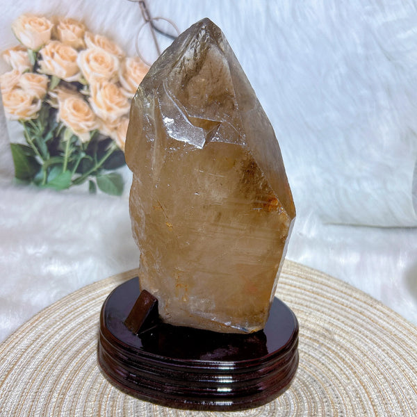 Smokey Rutilated Quartz Tower-ToShay.org