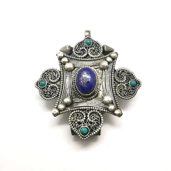 Tibetan Prayer Box Amulet-ToShay.org