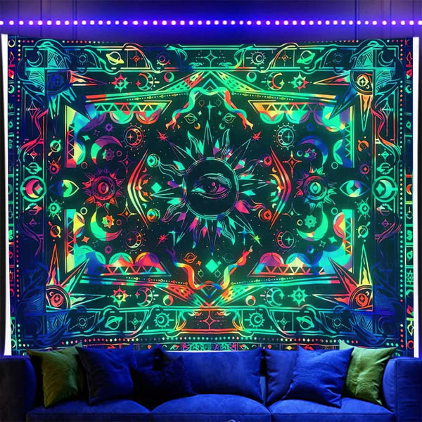 Fluorescent Tapestry-ToShay.org