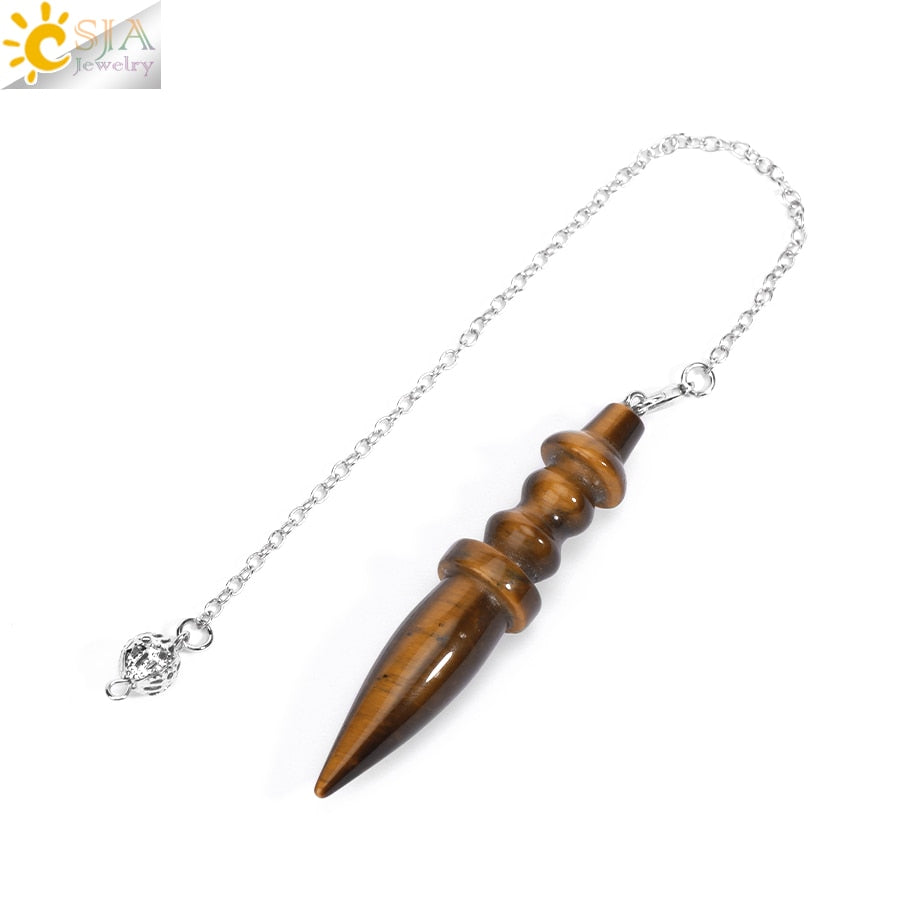 Mixed Crystal Dowsing Pendulum-ToShay.org