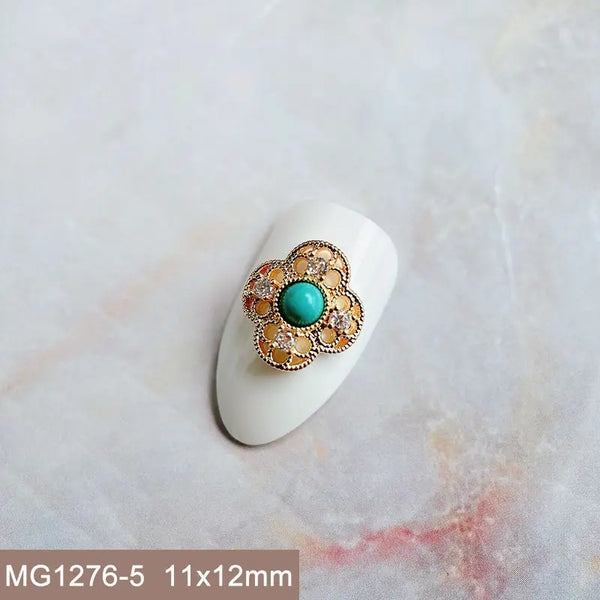 Mixed Gold Crystal Charms-ToShay.org