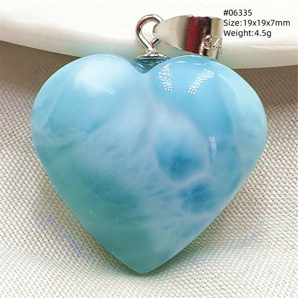 Blue Larimar Pendant-ToShay.org