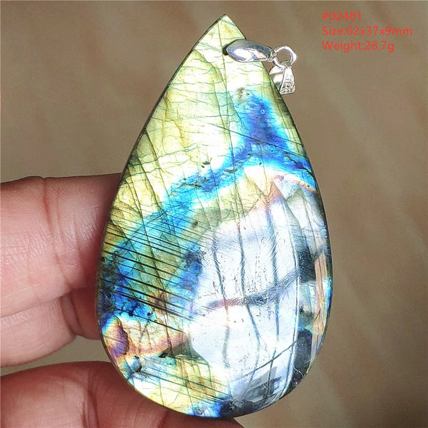 Blue Labradorite Pendant-ToShay.org