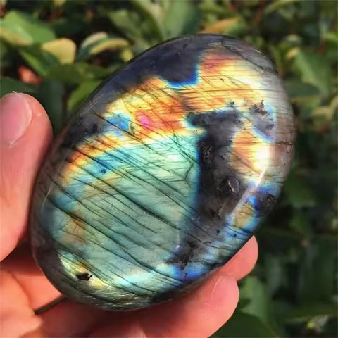 Blue Labradorite Palm Stone-ToShay.org