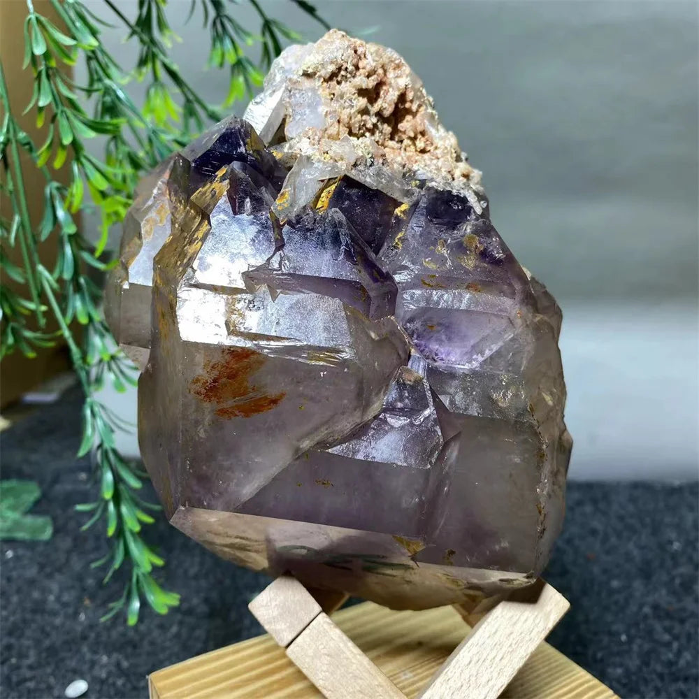 Purple Amethyst Backbone Quartz-ToShay.org
