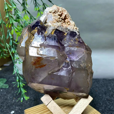 Purple Amethyst Backbone Quartz-ToShay.org