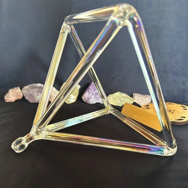 Clear Quartz Singing Pyramid-ToShay.org