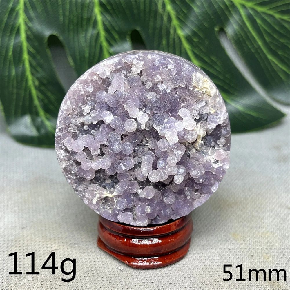 Purple Grape Agate Cluster-ToShay.org