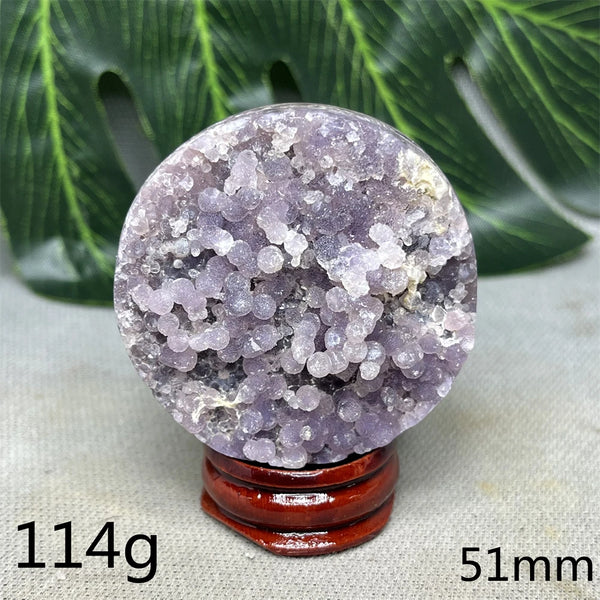Purple Grape Agate Cluster-ToShay.org