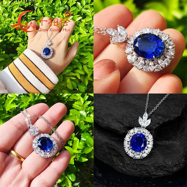 Red Ruby Crystal Pendants-ToShay.org