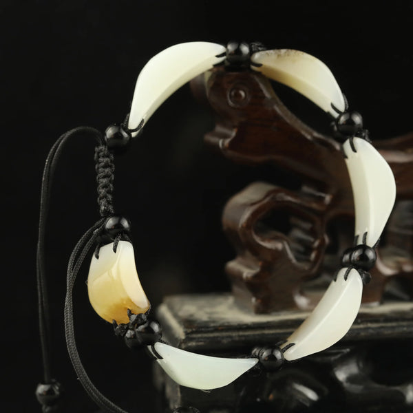 White Jade Bracelet-ToShay.org