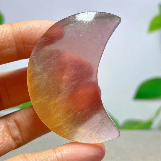 Mixed Fluorite Moon-ToShay.org