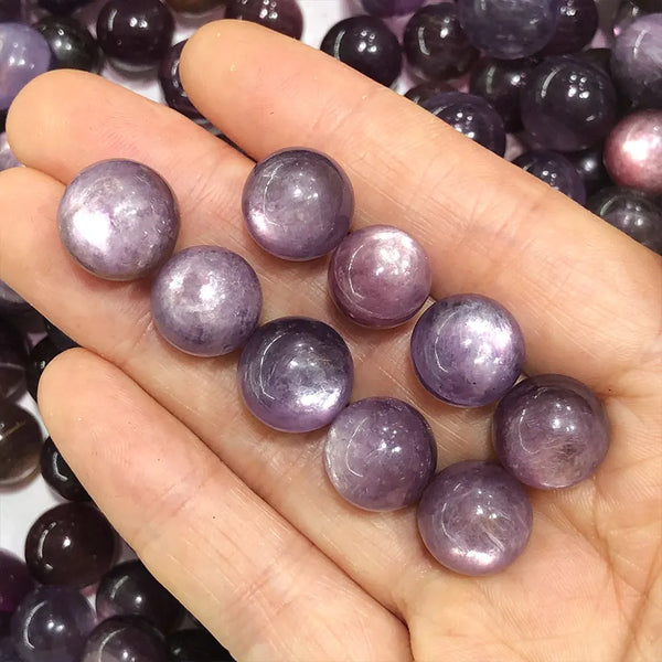 Purple Lepidolite Mica Ball-ToShay.org