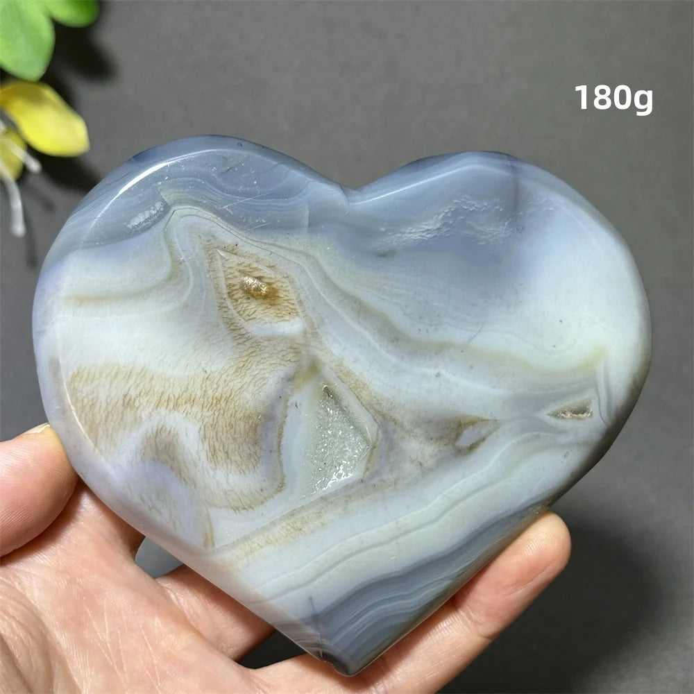 Purple Agate Geode Heart-ToShay.org