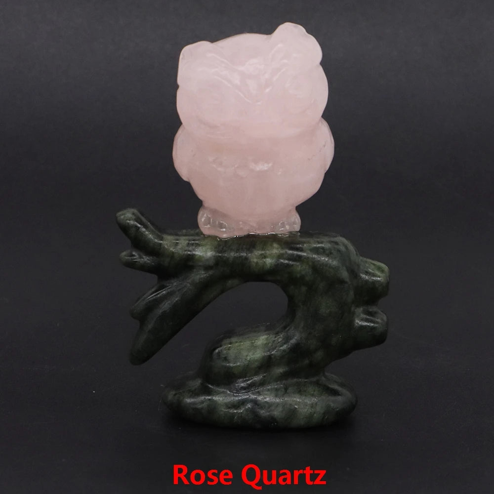 Mixed Crystal Owl Branch-ToShay.org