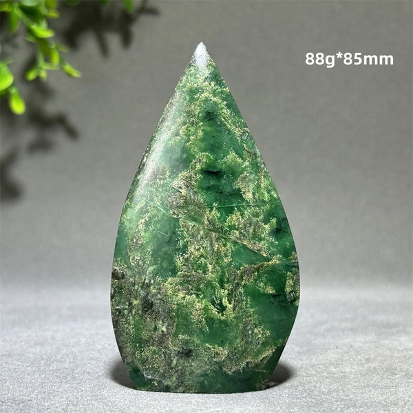 Green Emerald Agate Torch-ToShay.org