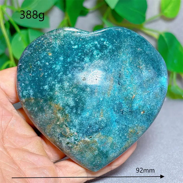 Green Ocean Jasper Heart-ToShay.org