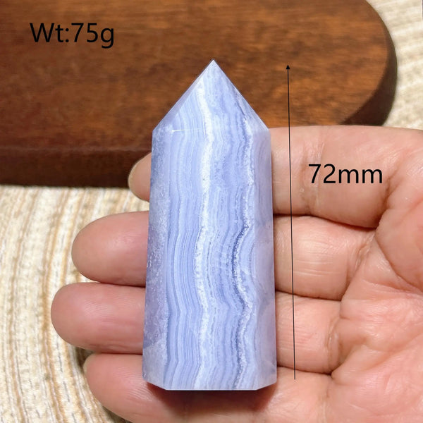Blue Lace Agate Point-ToShay.org