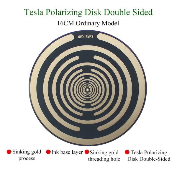 Circuit Board Polarizing Disk-ToShay.org