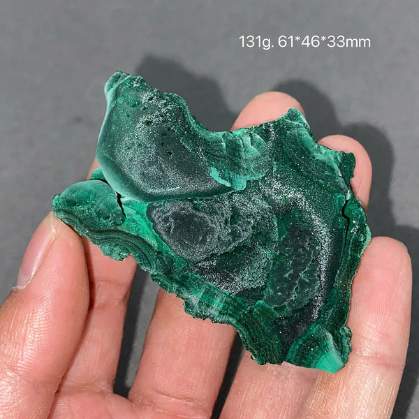 Green Malachite Crystal Slice-ToShay.org