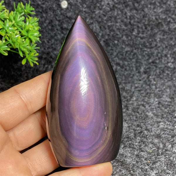 Rainbow Obsidian Torch-ToShay.org