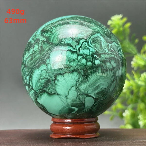 Green Malachite Ball-ToShay.org