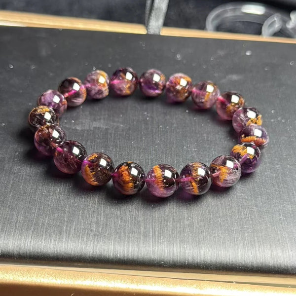 Purple Auralite Bracelet-ToShay.org