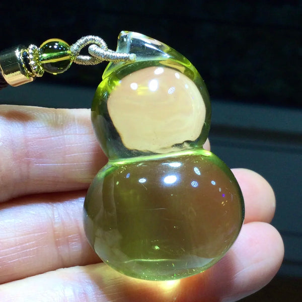 Yellow Citrine Quartz Gourd-ToShay.org