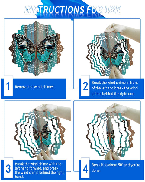 Butterfly Wind Spinner-ToShay.org