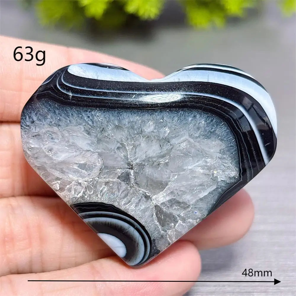 Black Agate Heart-ToShay.org