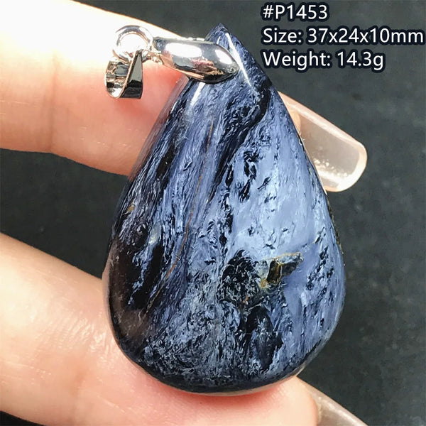 Blue Pietersite Pendant-ToShay.org