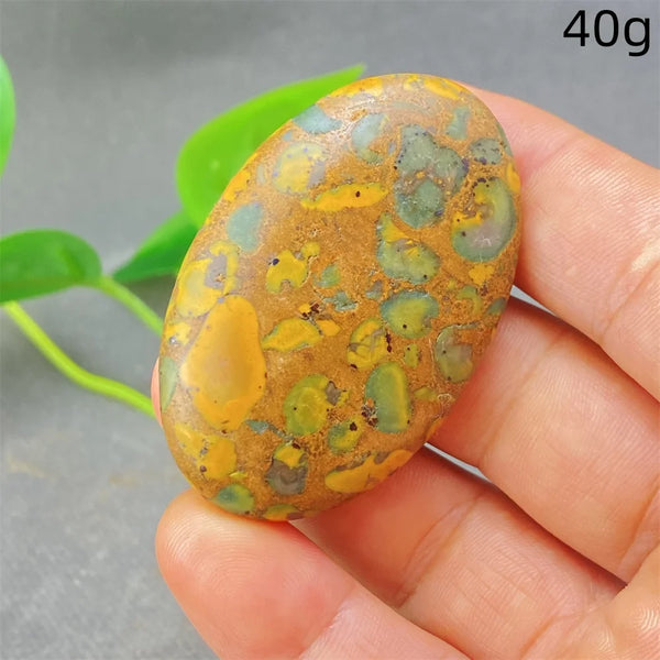 Green Rainforest Palm Stone-ToShay.org