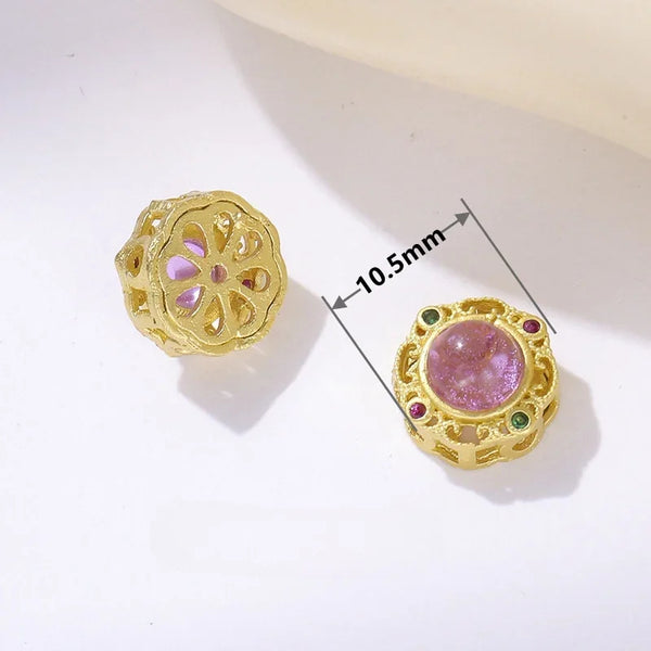 Gold Amethyst Beads-ToShay.org